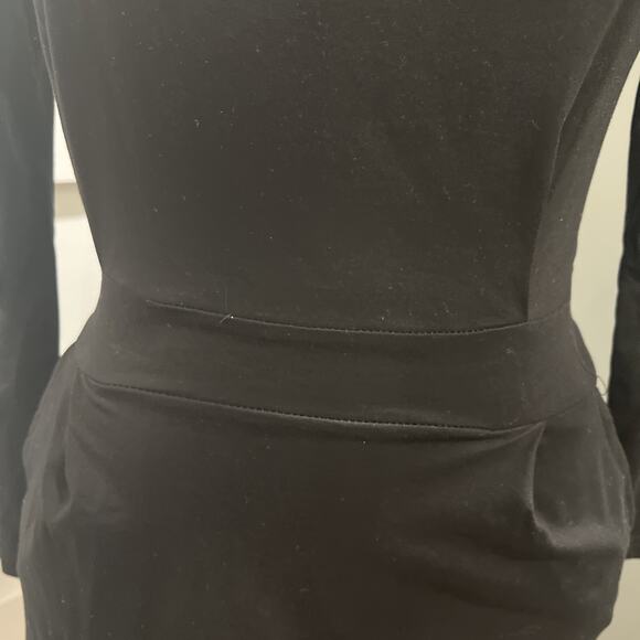 Pretty Garden Black Dress Sz Small, Business, Classic, POCKETS - Picture 5 of 8